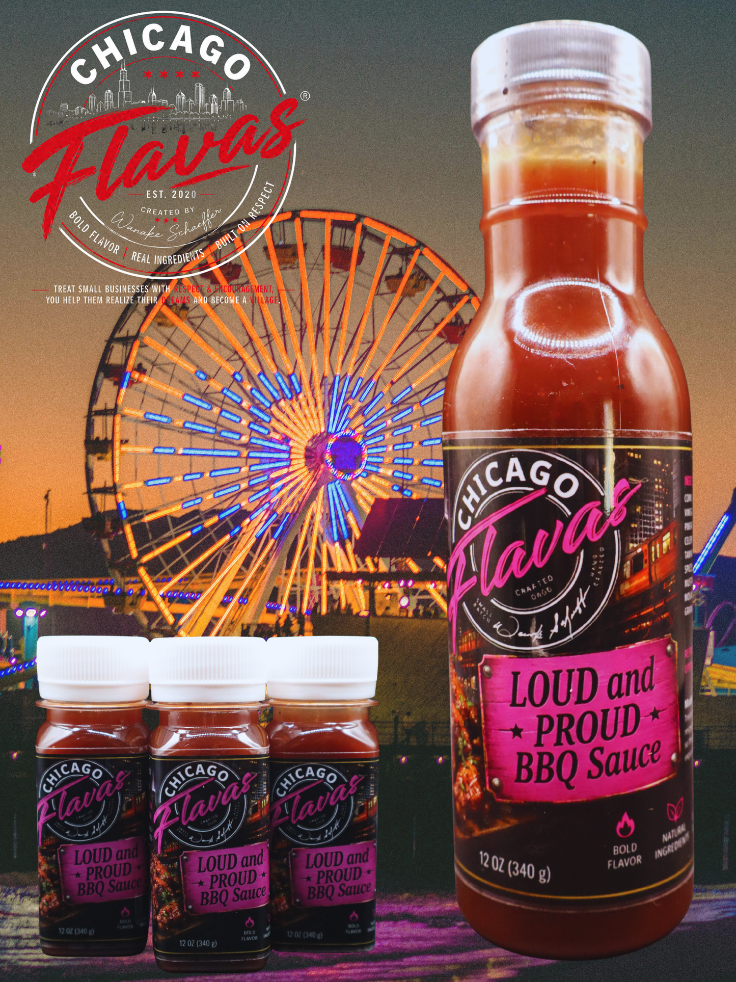 LOUD AND PROUD BBQ SAUCE
