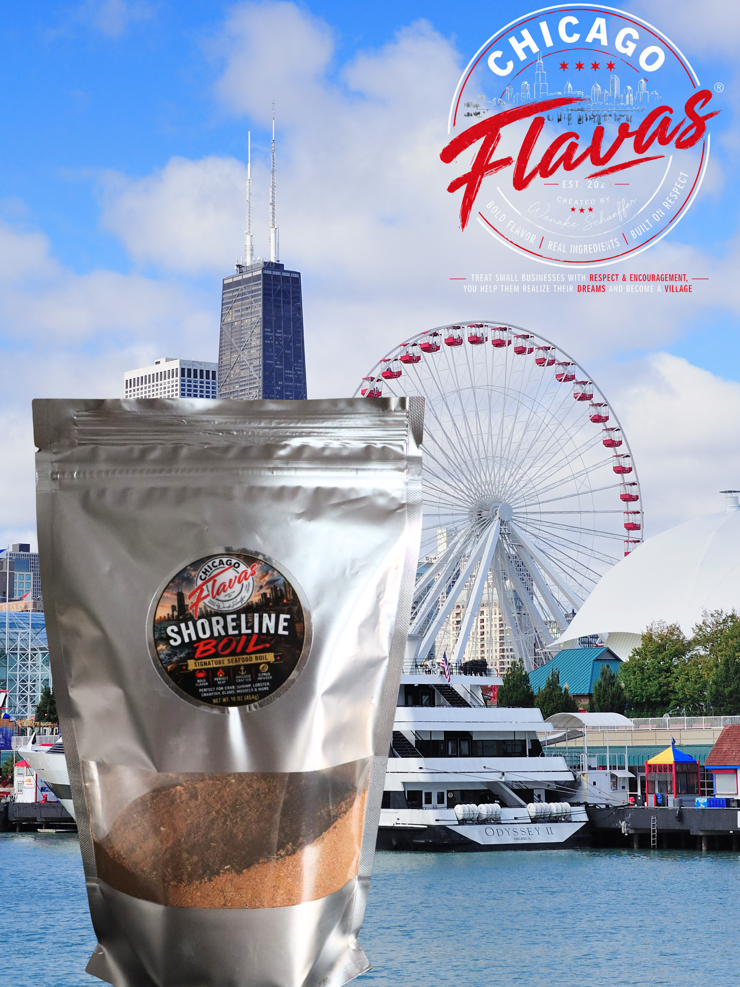 Shoreline Boil – 16 oz Pouch